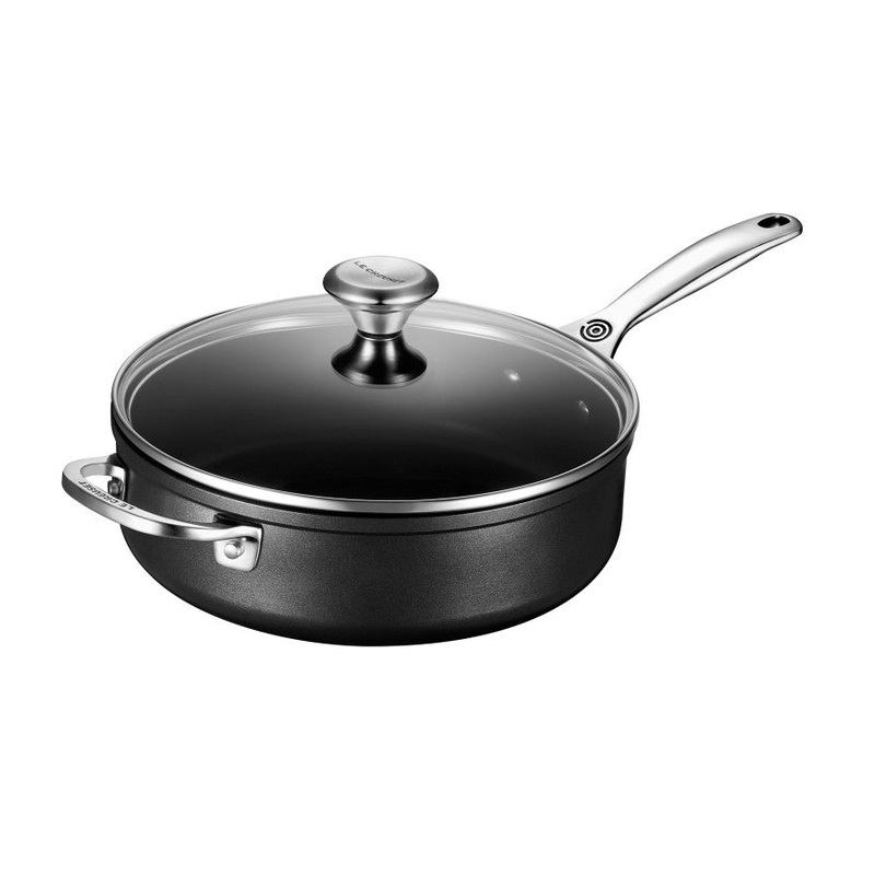 Le Creuset Toughened Nonstick PRO Saut Pan w/Glass Lid
