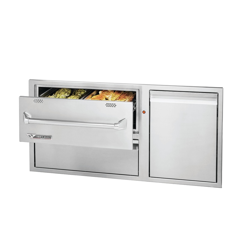 Twin Eagles 42" Warming Drawer Combo