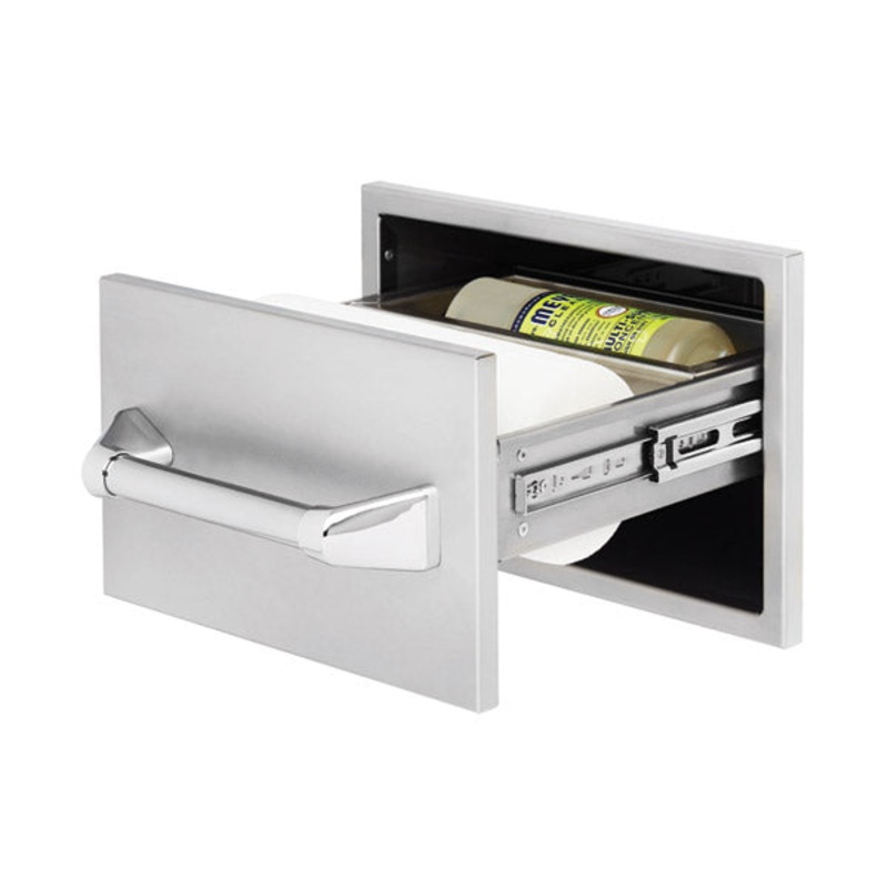 Twin Eagles Paper Towel Holder w/ Towel Bar and Compartment