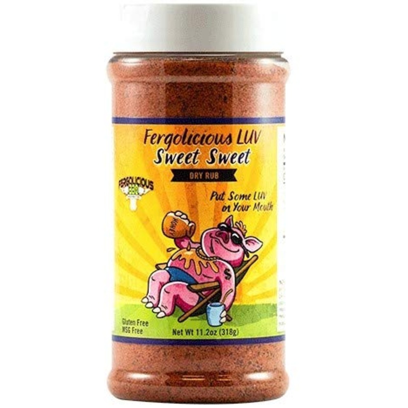 Fergolicious BBQ Sweet LUV Rub  11.2 OZ