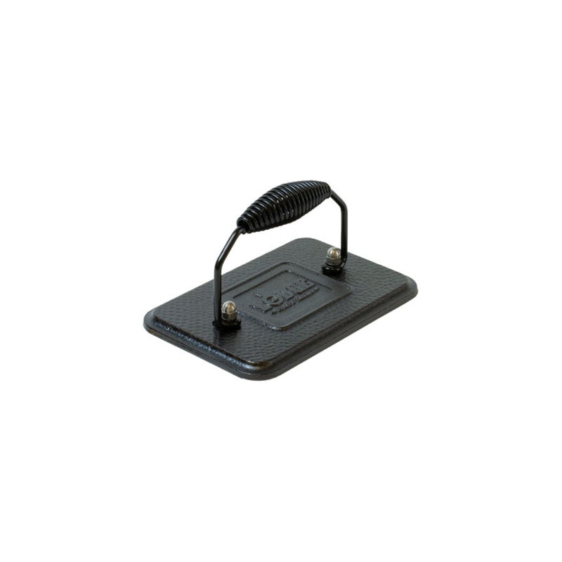 Lodge Rectangular Cast Iron Grill Press (6.75 X 4.5 Inch)