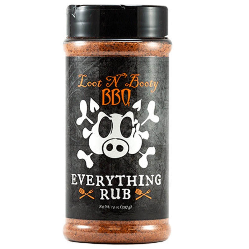 Loot N' Booty BBQ Everything Rub   14 OZ