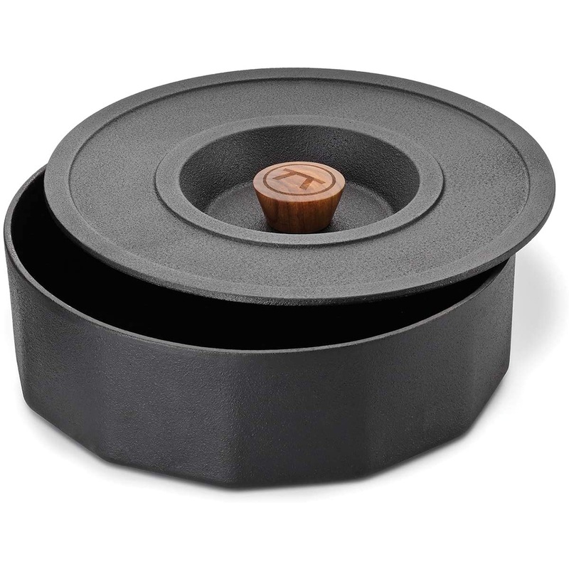Outset Cast Iron Multi-Purpose Pot and Tortilla Warmer
