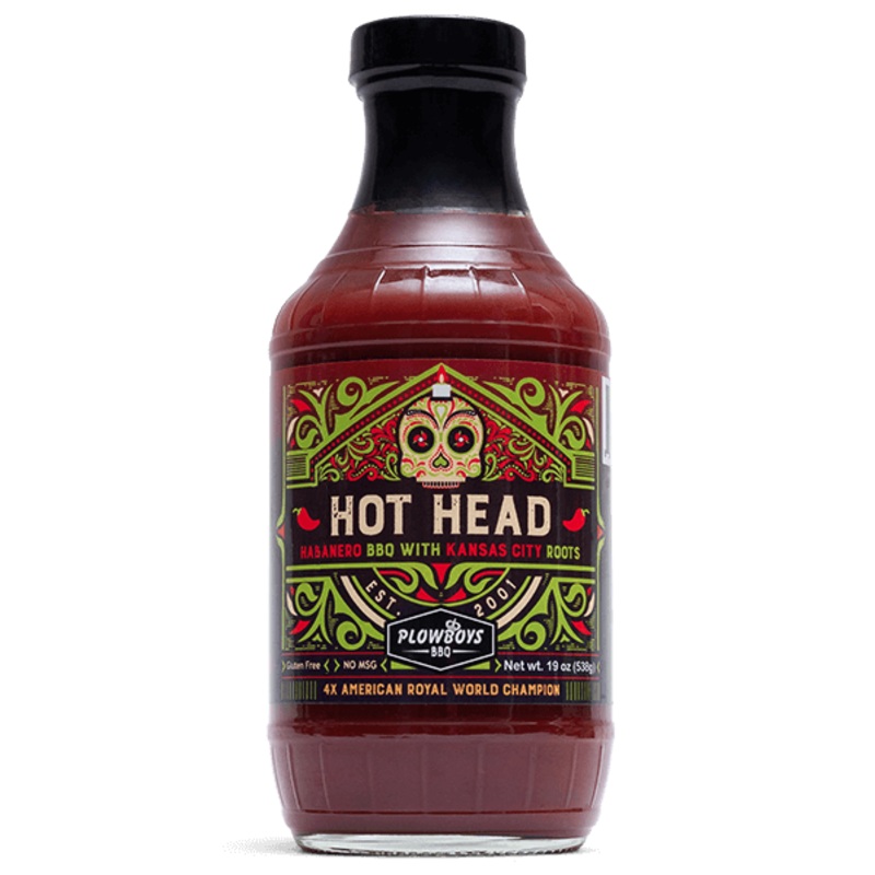 Plowboys BBQ Hot Head Sauce