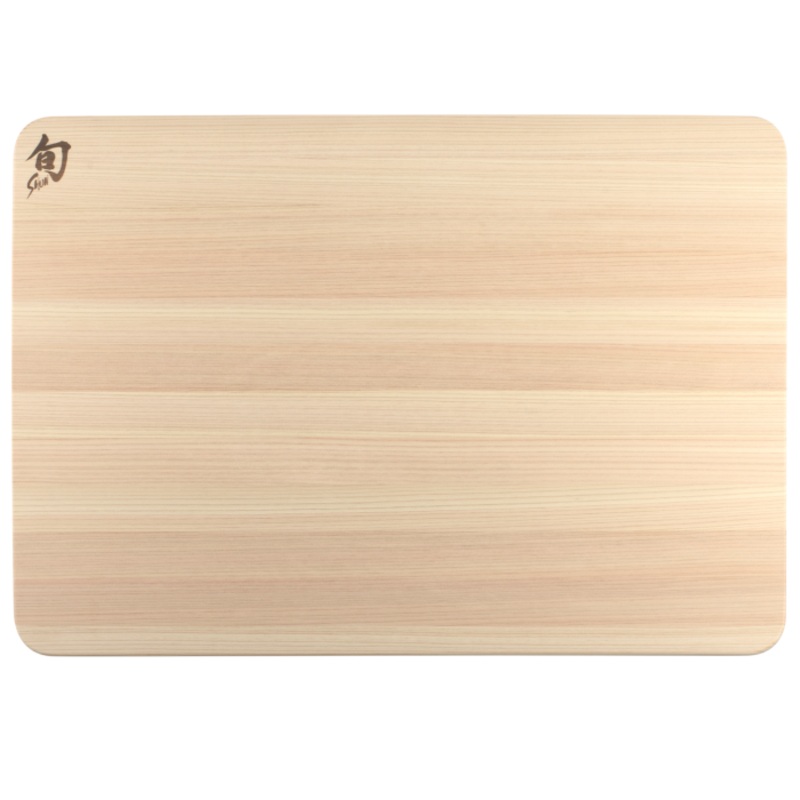 Shun Hinoki Cutting Board W/Groove