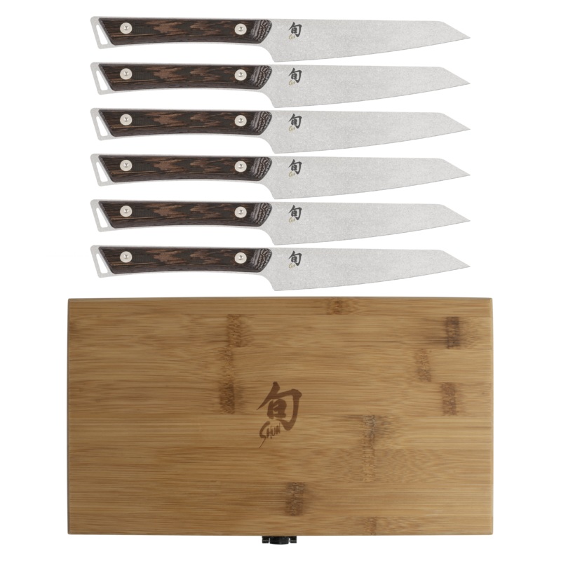 Shun Kanso 6-Piece Steak Knife Set