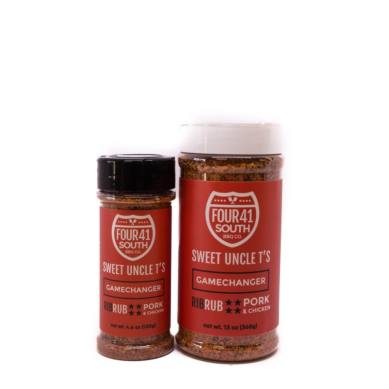 Four 41 South: Sweet Uncle T's Gamechanger Rib Rub Pork & Chicken