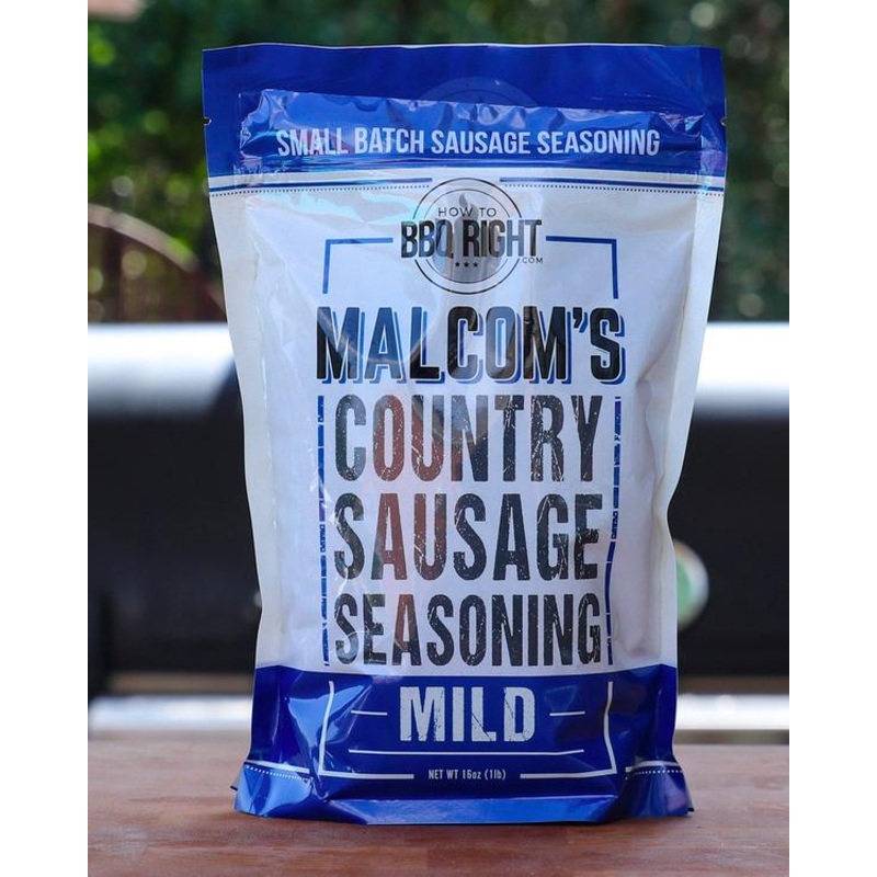 Malcom's Country Sausage Seasoning - Mild