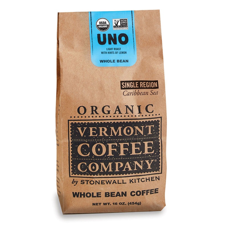 Vermont Coffee Company Organic Uno Caribbean Whole Bean Coffee 16 oz.