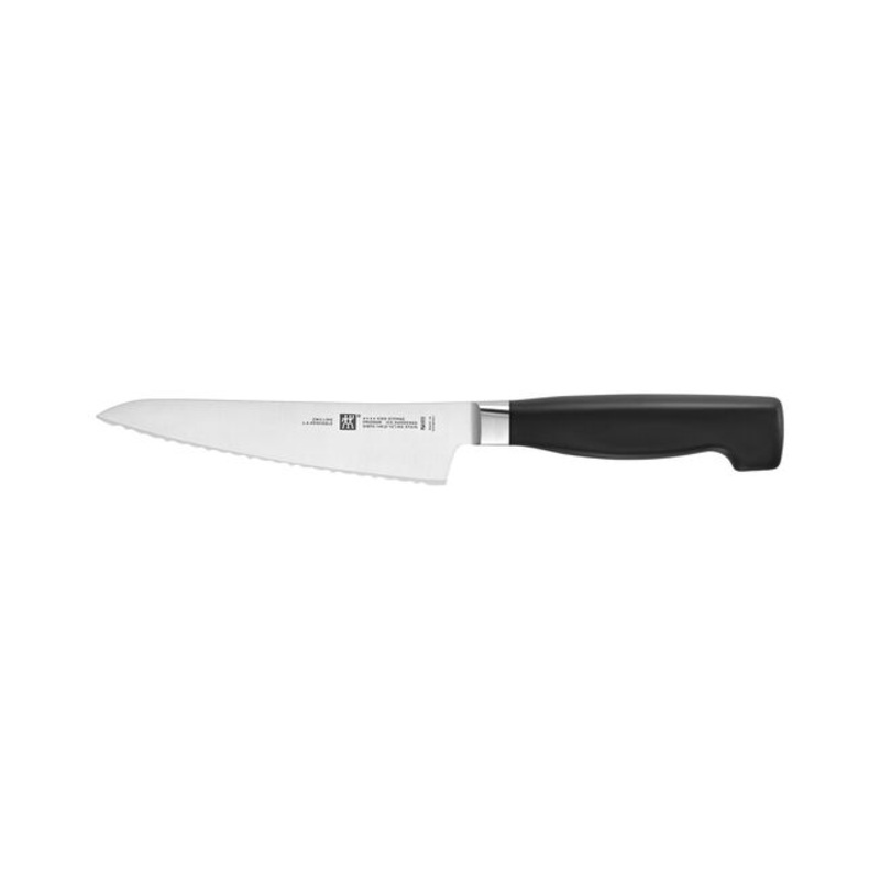 Zwilling Four Star 5.5" Serrated Edge Prep Knife *Sale