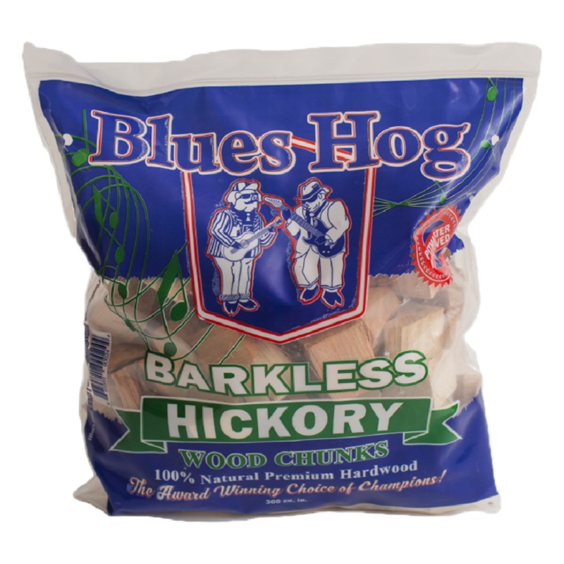 Blues Hog Barkless Hickory Wood Chunks 300 Cu In.