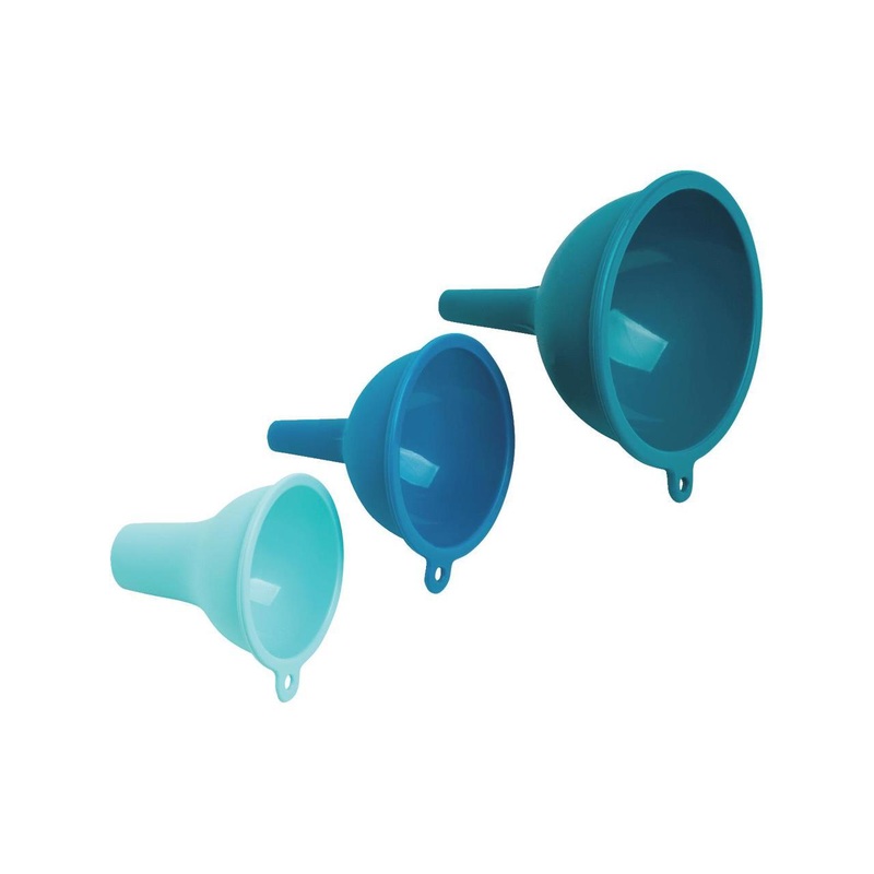 Core Kitchen 3pc Silicone Funnel Set