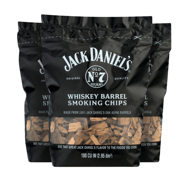Jack Daniel's Whiskey Barrel Wood Smoking Chips