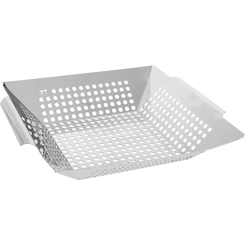 Outset Square 12 in. Grill Wok
