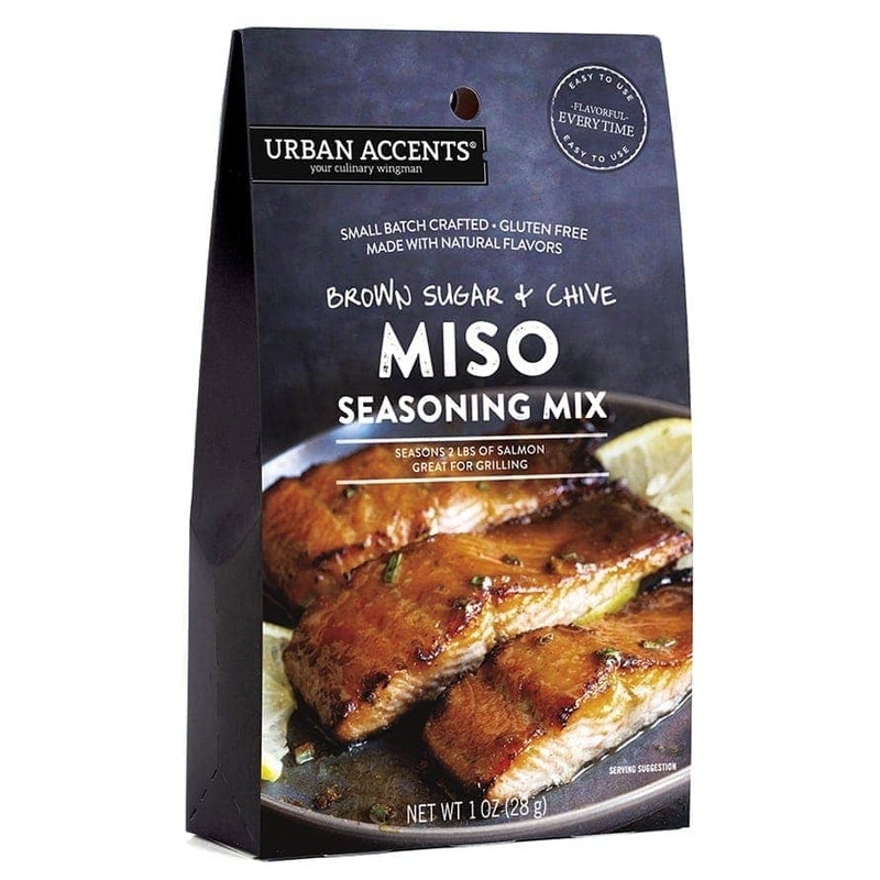 Urban Accents: Miso Salmon Grilling Rub