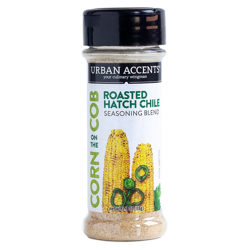 Urban Accents: Roasted Hatch Chili Corn on the Cob Seasoning