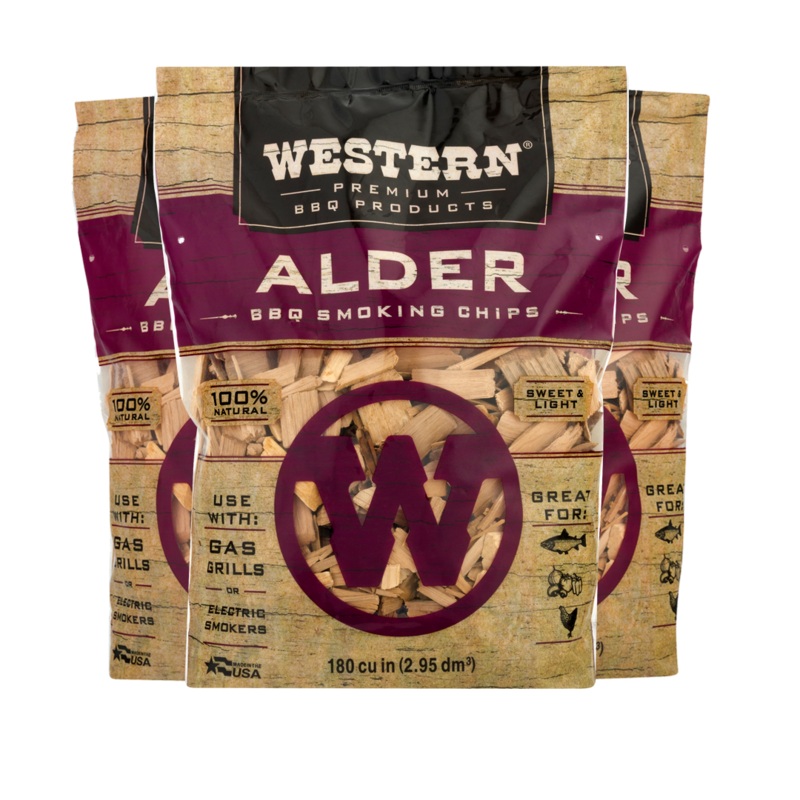 Western Alder Wood BBQ Smoking Chips