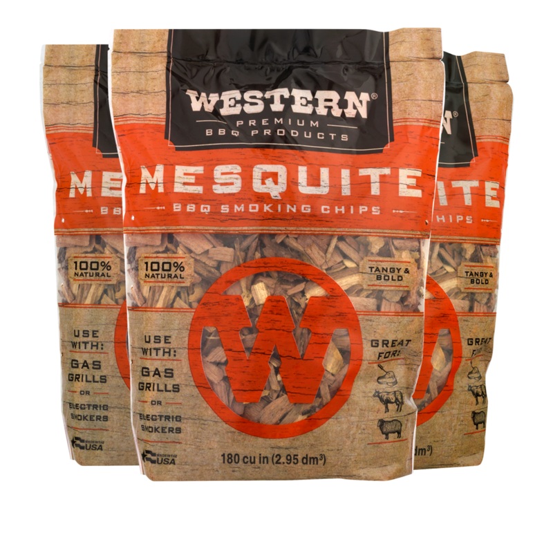 Western Mesquite Wood BBQ Smoking Chips