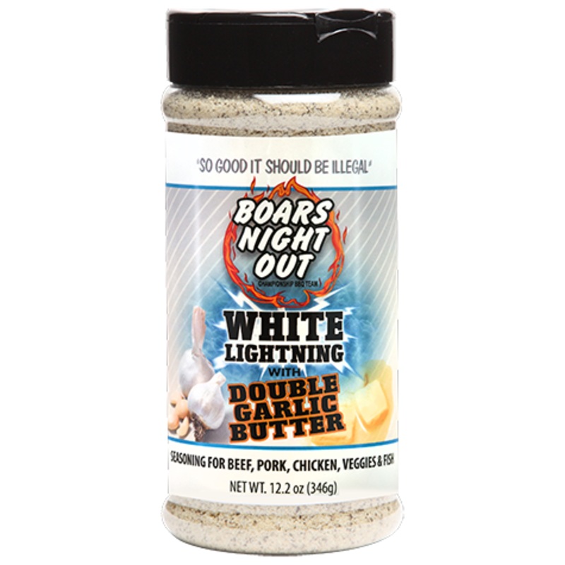 Boars Night Out White Lightning w/ Double Garlic Butter