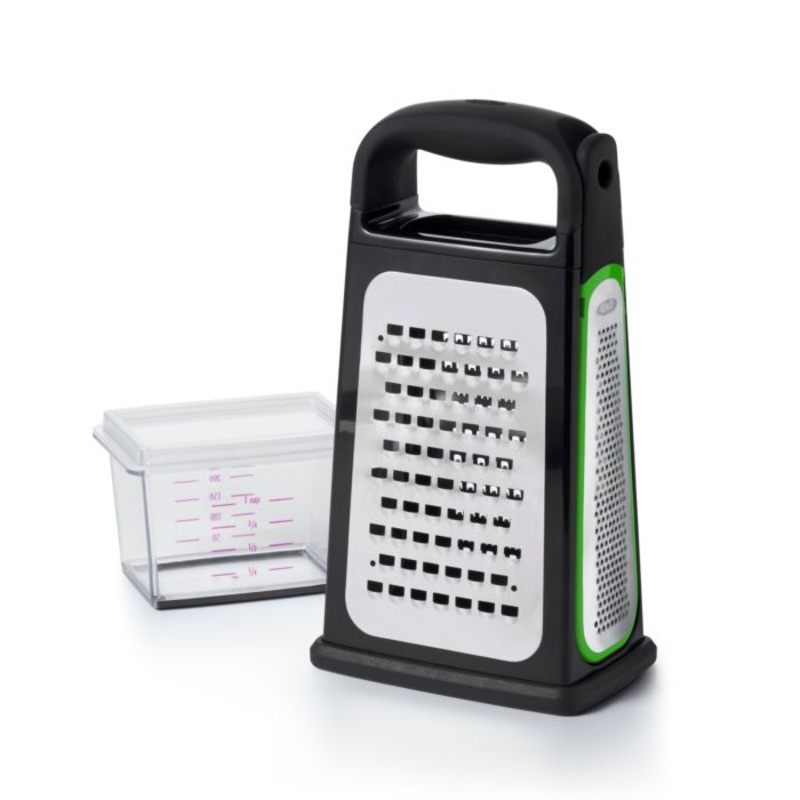OXO Box Grater w/ Removable Zester