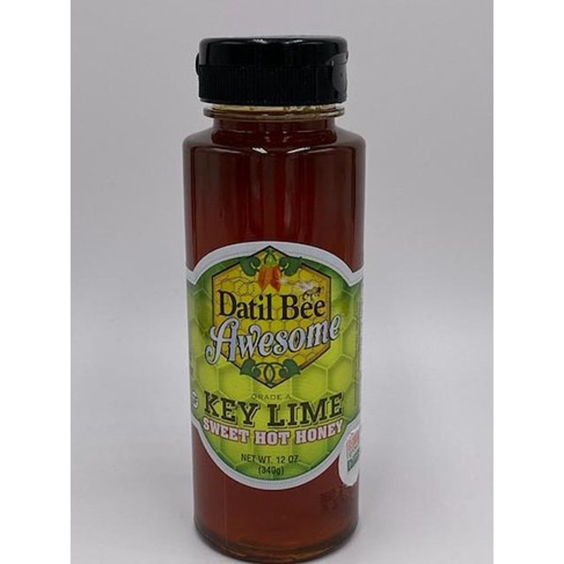 Datil Bee Awesome Sweet Hot Honey- Key Lime Flavor