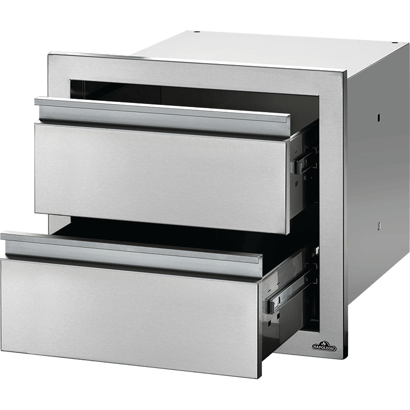 Napoleon 18" X 16" Double Drawer BI-1816-2DR *Flash Sale