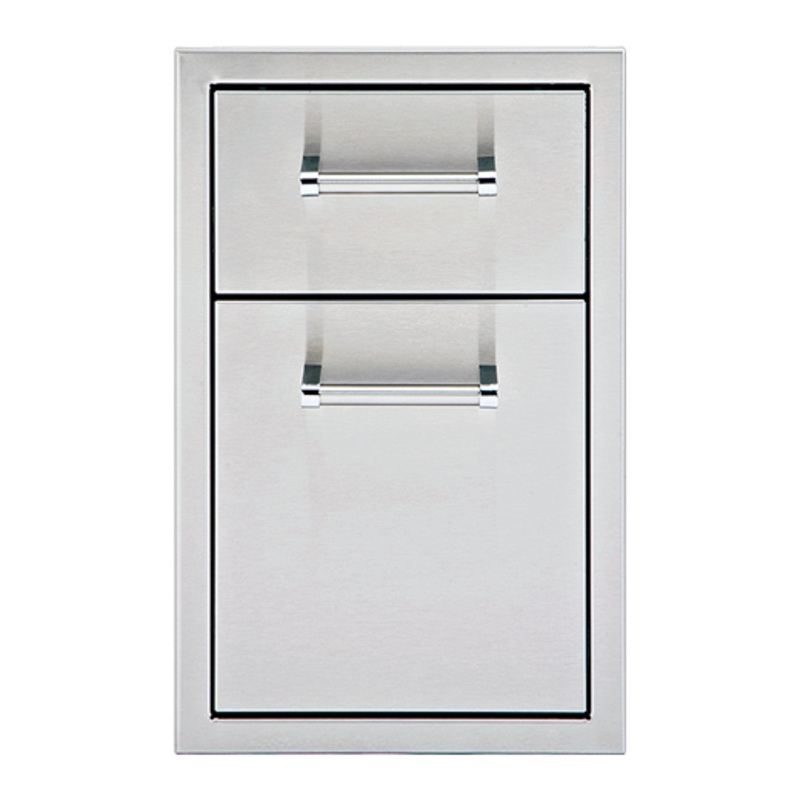 13" Delta Heat Double Storage Drawers