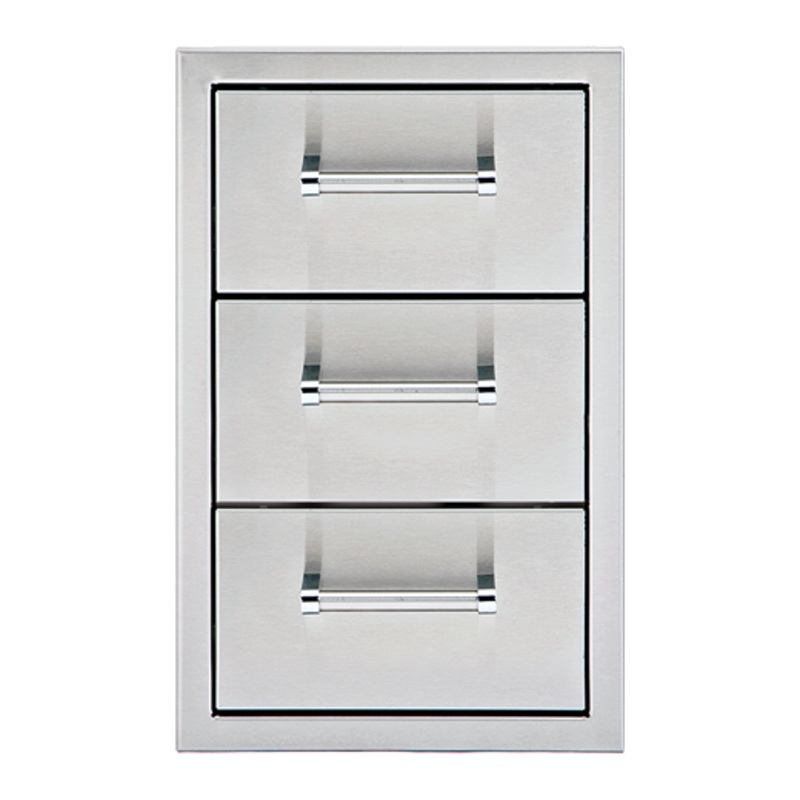 13" Delta Heat Triple Storage Drawers
