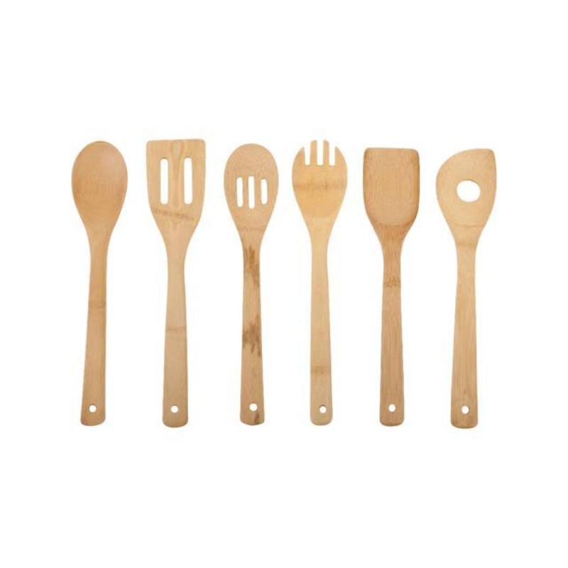 Core Kitchen 6pc Bamboo Cooking Utensil Set