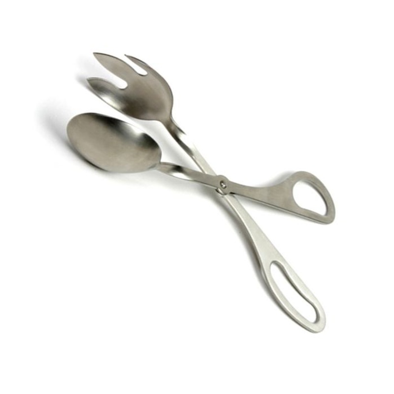 Norpro Stainless Steel 10.5" Salad Tongs