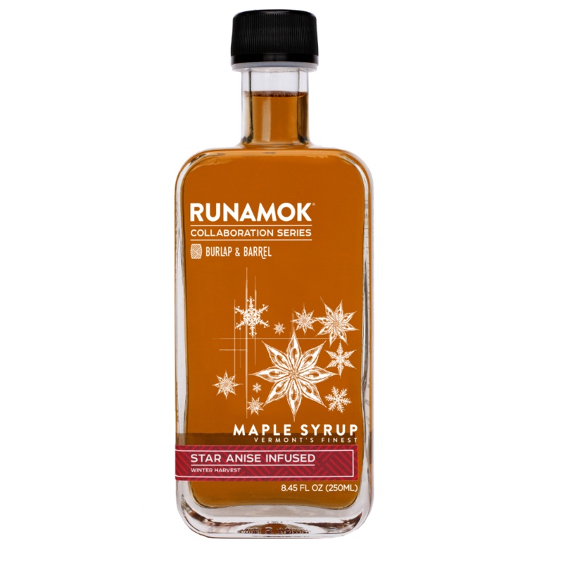 Runamok: Winter Harvest Star Anise Infused Maple Syrup