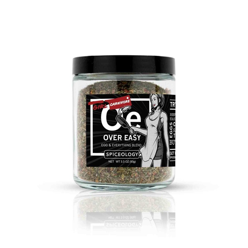 Girl Carnivore Over Easy  Egg & Everything Seasoning