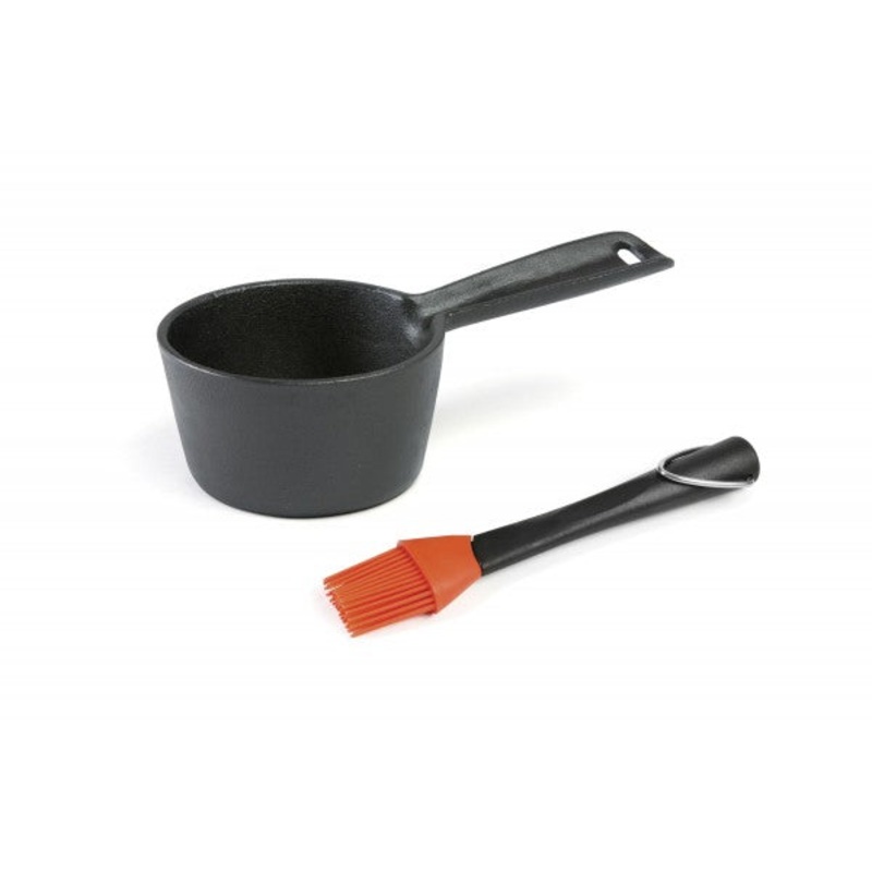Charcoal Companion Sauce Pot & Basting Brush Set