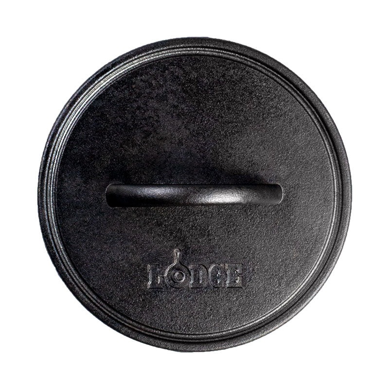 Lodge 8" Seasoned Cast Iron Flat Burger Press