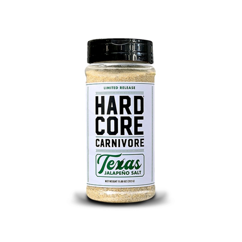 Hardcore Carnivore: Texas Jalapeo Salt Seasoning *Limited Release*