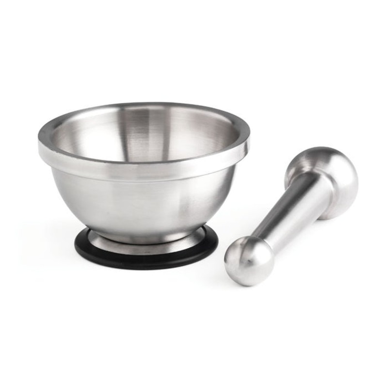 Mastrad Stainless Steel Mortar & Pestle