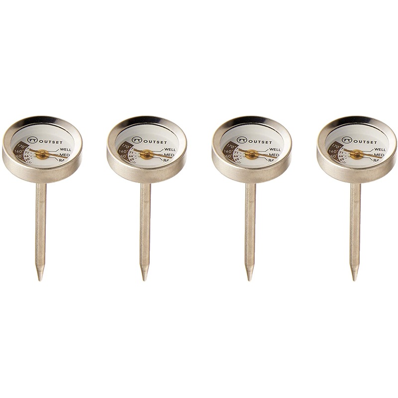 Outset Steak Thermometers 4pk