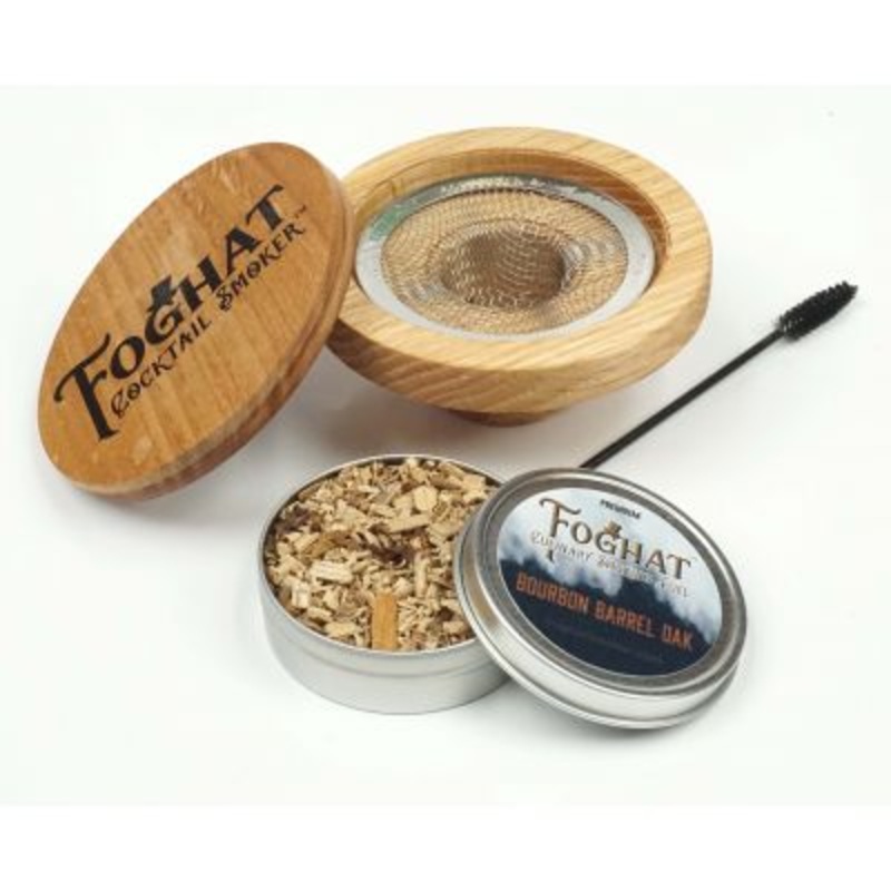 Foghat Cocktail Smoker w/ Bourbon Barrel Oak Sampler