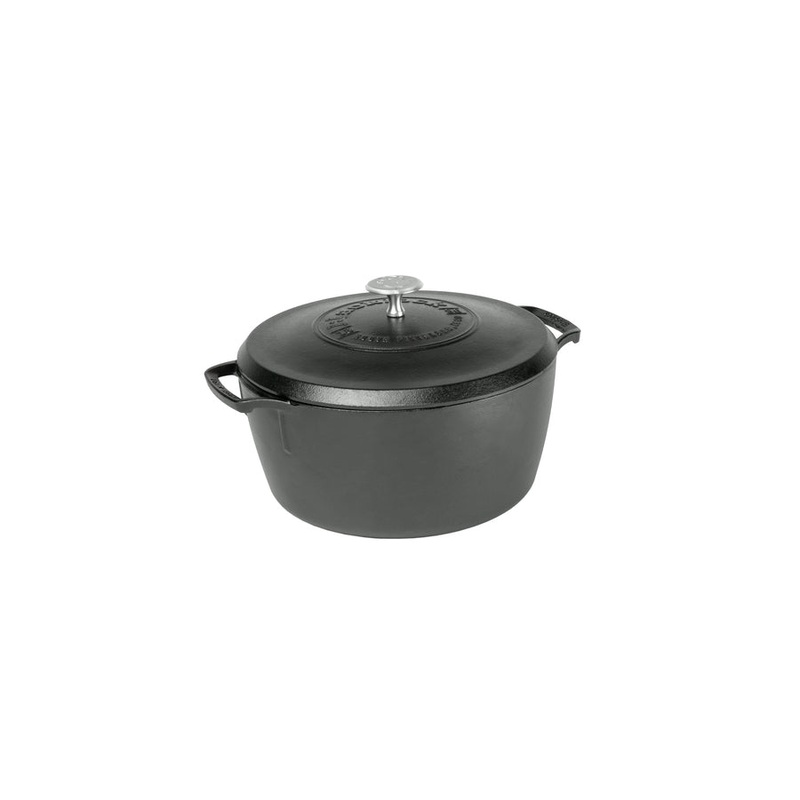 Lodge Blacklock *02* 5.5 Quart Triple Seasoned Cast Iron Dutch Oven