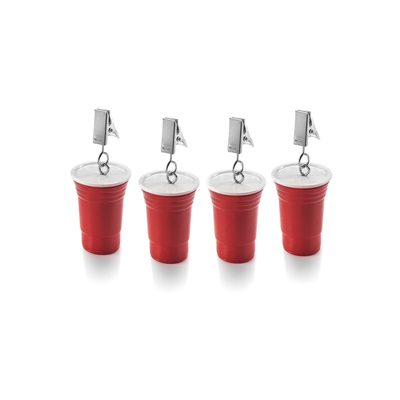 Outset Red Cup Tablecloth Weights