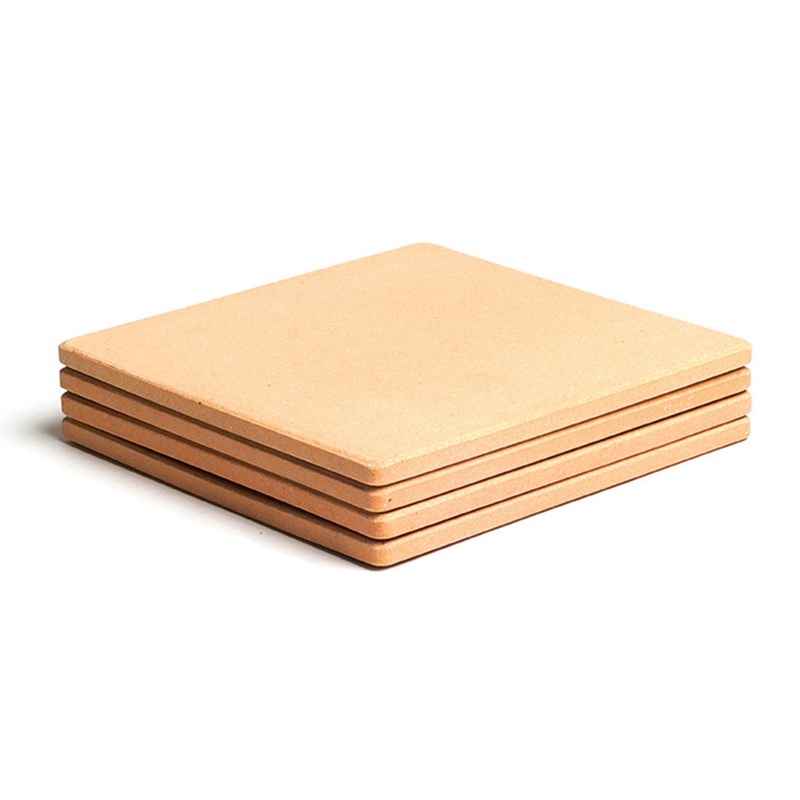 Pizzacraft 7.5" ThermaBond Mini Pizza Stone Tiles  Set of 4