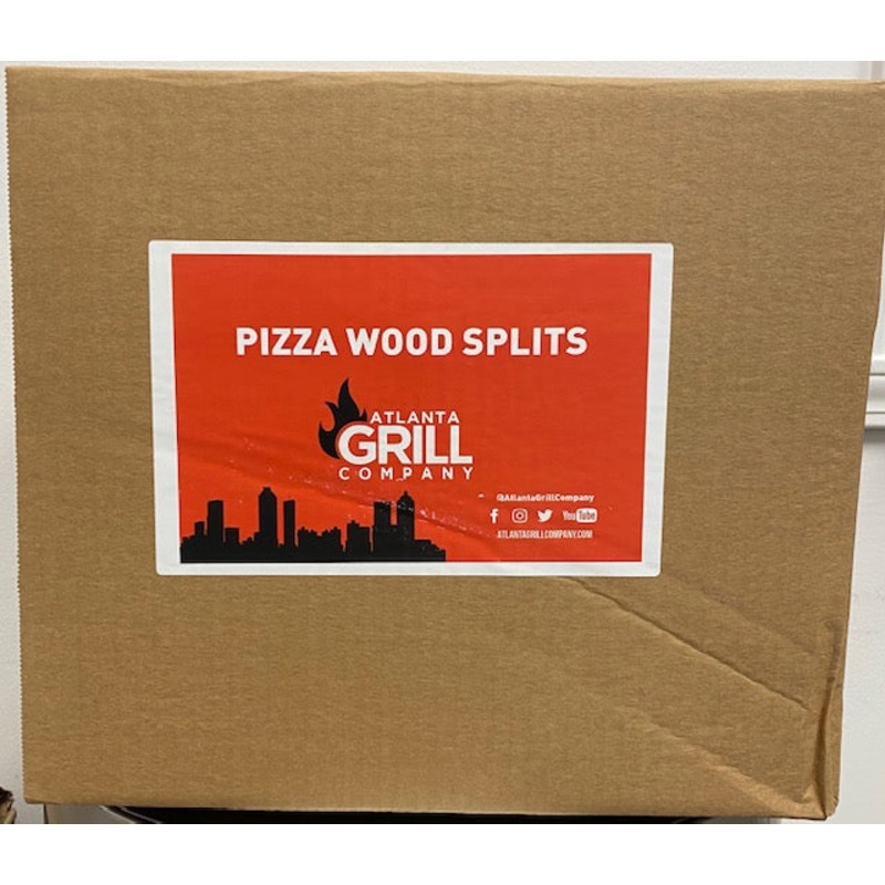 Atlanta Grill Company Oak Pizza Wood Splits (Specifically Sized & Sourced for Gozney Dome)