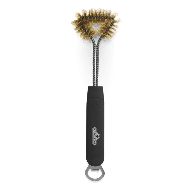 Napoleon Three Sided Brass Grill Brush
