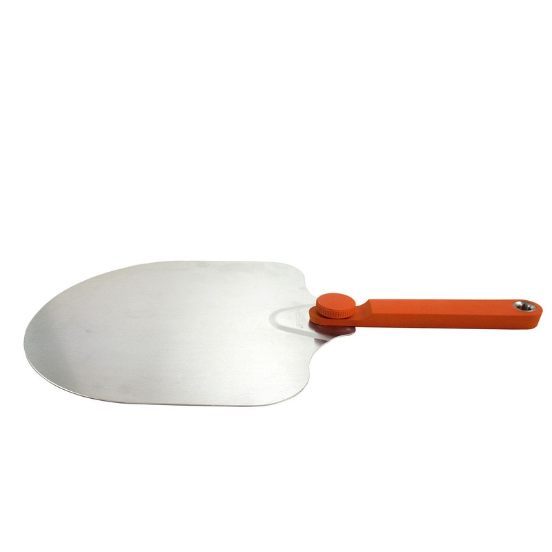 Pizzacraft 12" Soft-Grip Folding Aluminum Pizza Peel