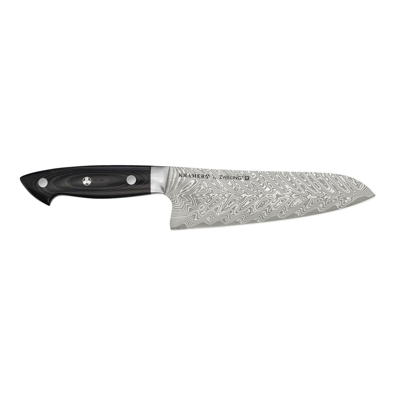 Zwilling Bob Kramer  Euroline Stainless Damascus Collection: 7" Santoku Knife