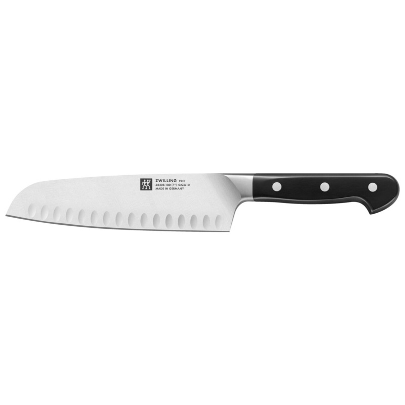 Zwilling Pro 7" Hollow Edge Santoku Knife