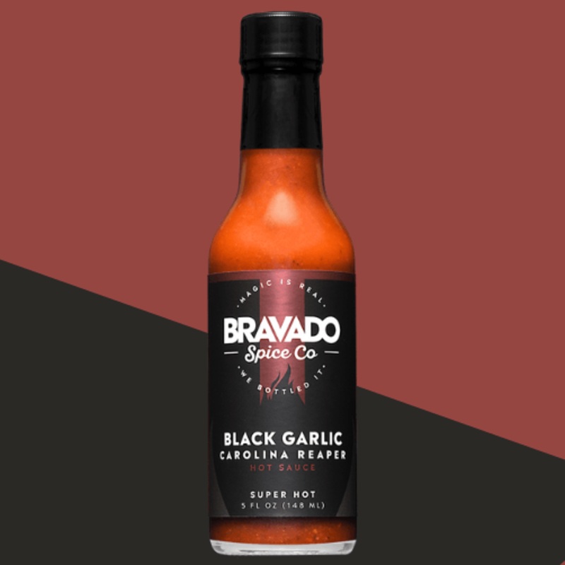 Bravado Spice Co Black Garlic Carolina Reaper Hot Sauce