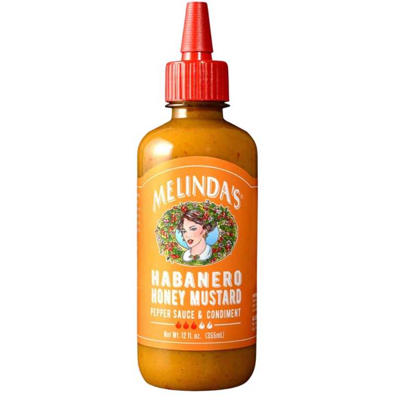 Melinda's Hot Habanero Honey Mustard Pepper Sauce