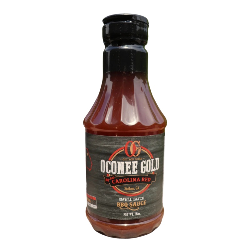 Oconee Gold Big Jim's Carolina Red BBQ Sauce