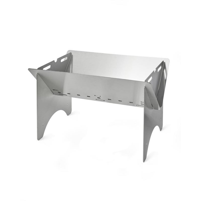 Pitts & Spitts Stainless Steel Gas Firepit